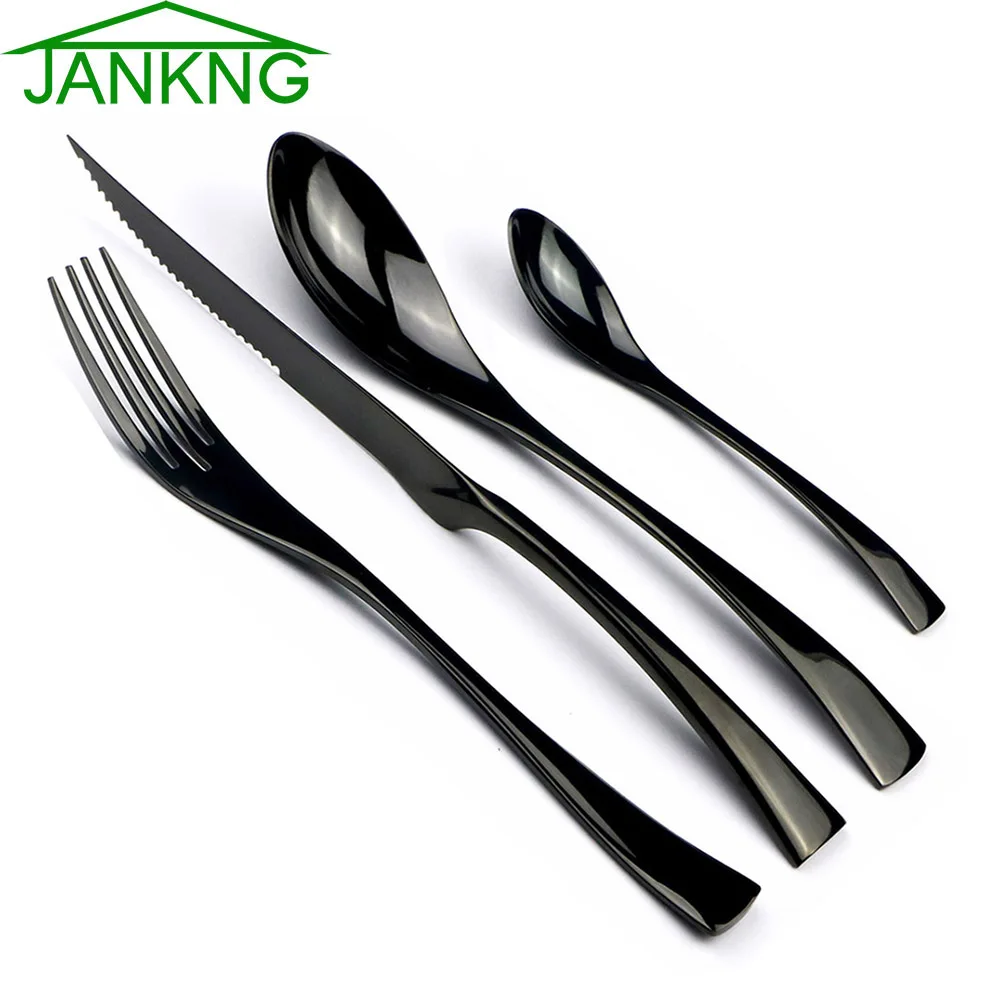 4 шт. столовые приборы из нержавеющей стали 18/10|Наборы столовых приборов| |