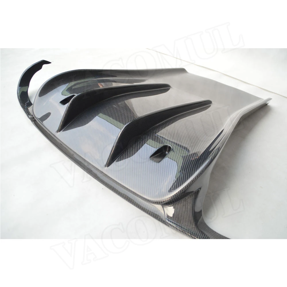 Диффузор для заднего спойлера из углеродного волокна подходит Porsche 911 VRS Style 991 1 2