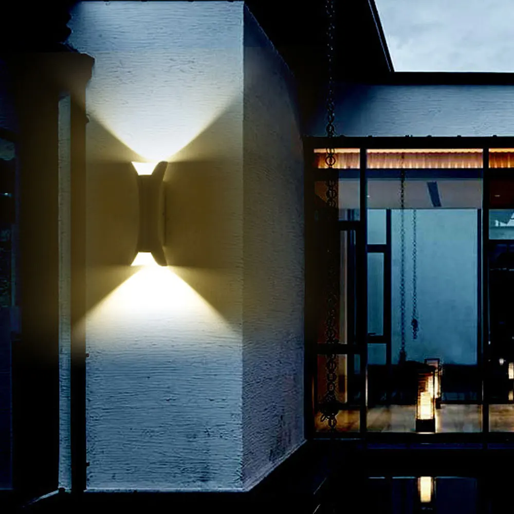 Вертикальная настенная лампа водонепроницаемый светодиодный светильник для