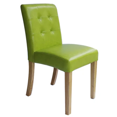 gree PU nature leg Модный Массив дерева, ткань, западные обеденные стулья, гостиничные стулья для кафе, простые моющиеся тканевые стулья - Цвет: gree PU nature leg