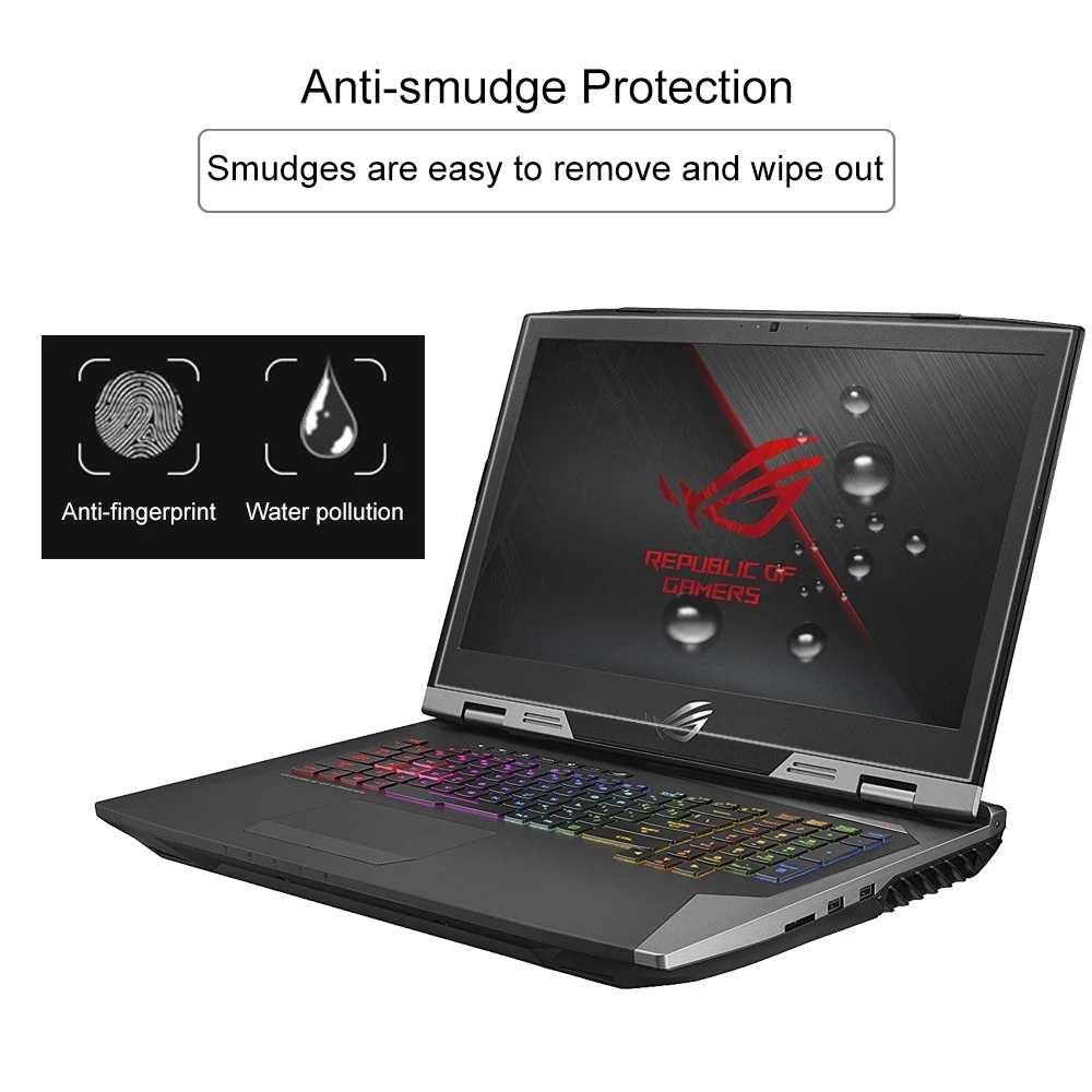Экран ноутбука HD защитная пленка из закаленного стекла для ASUS ROG G703 17 3 дюйма (382 5x215
