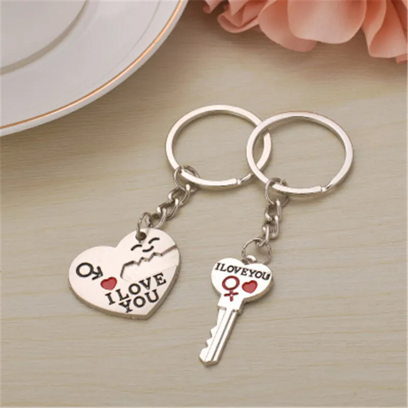 2018 романтичный брелок для влюбленных со стрелками подарок подруге-парню Я тебя