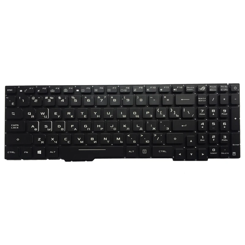 Русская клавиатура для ноутбука ASUS GL553 GL553V GL553VW ZX553VD ZX53V ZX73 FX553VD FX53VD FX753VD FZ53V русская