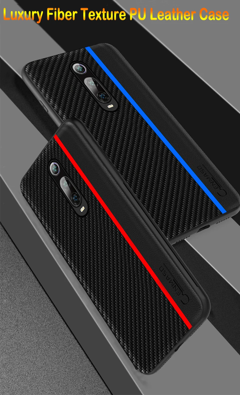 Для Xiaomi mi 9T красный mi K20 Pro чехол Оригинальное углеродное волокно Кожаный противоударный чехол для Xiaomi mi 9T красный mi K30 5G K20 Pro Чехол