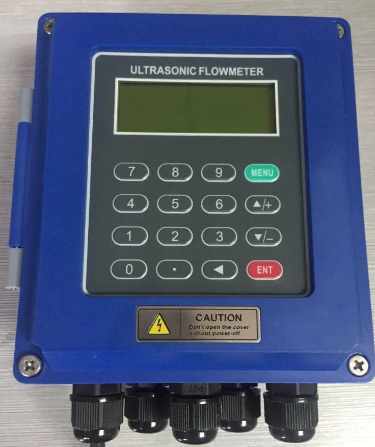 Ультразвуковой расходомер настенный жидкости защита IP67 TUF-2000B DN15-100/50-700/300-6000 мм