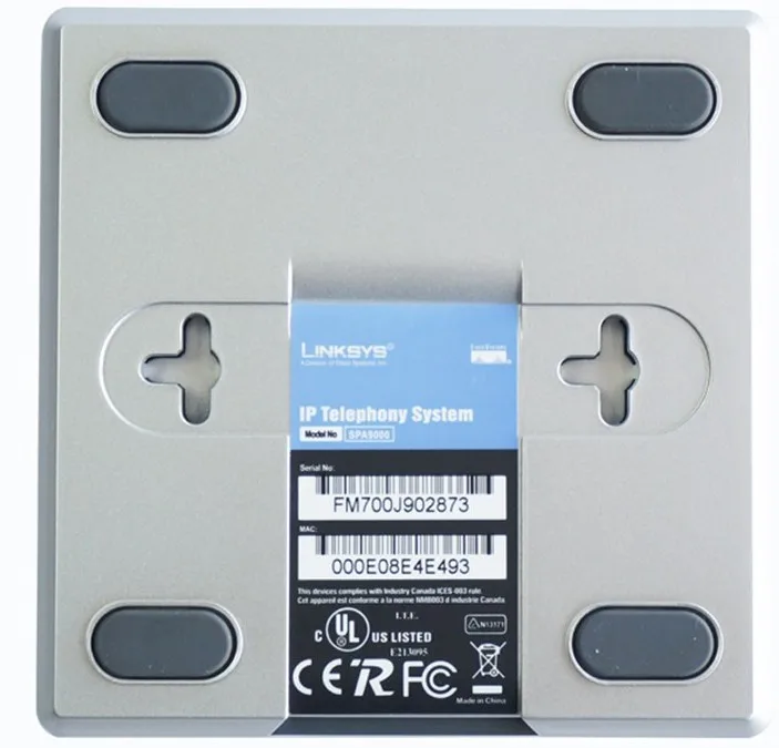 Разблокированный новый сетевой адаптер Linksys SPA9000 iP PBX Phone VOIP FXS FXO Port с