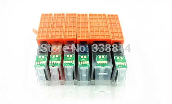 18PK совместимые картриджи костюм для PGI350 CLI351 бленда объектива для Canon MG5430 5530 6330 7130 iP7230 IP8730, 6 цветов