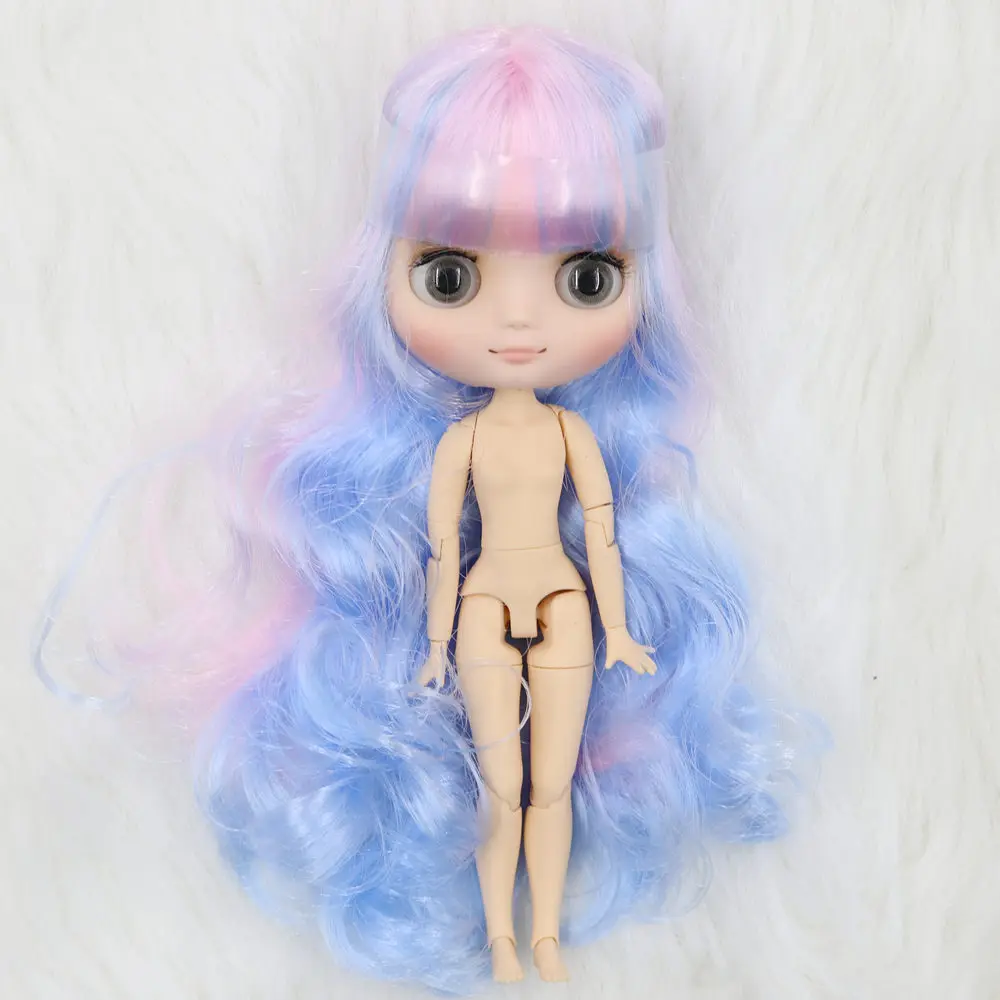 Ледяной DBS Blyth Срединная кукла No.7 из матовой кожи 20 см 1/8 BJD совместное жеста рукой