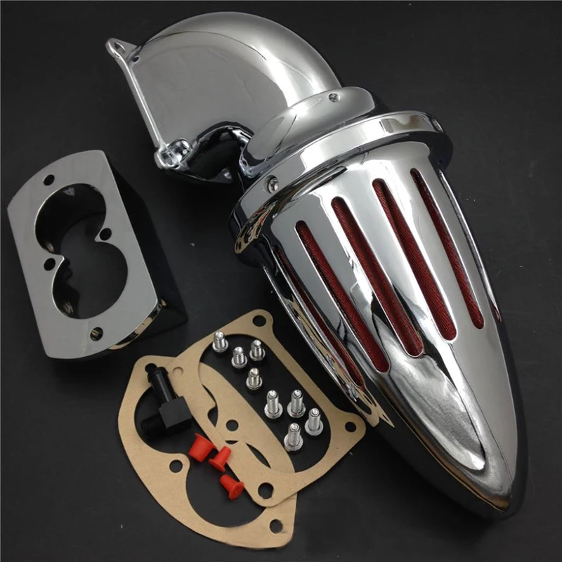 Впускной фильтр для мотоциклетного воздухоочистителя 02-09 Kawasaki Vulcan 1500 1600 2002 CHROME 2003