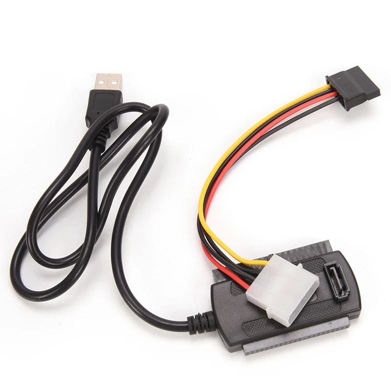 4-контактный кабель-адаптер USB 2 0 к IDE SATA кабель питания конвертер для 5 3 HD HDD