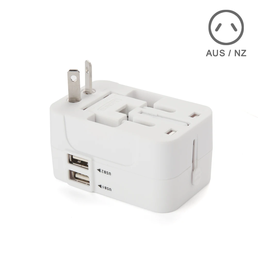 MAXAH 2 USB зарядный порт (1A) Защита от перенапряжения все в одном универсальное