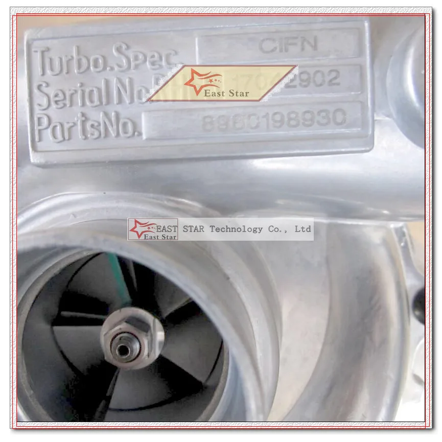 VA430101 Turbocharger RHF5 CIFN for ISUZU Truck Industrial ZAXIS 163 160LC-3 3.0L 4JJ1X (8980198930 8981851940 8981851941) image 3