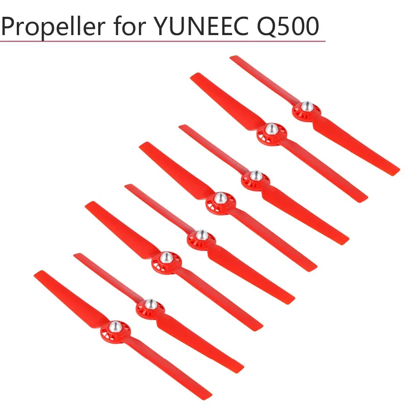 2/4/8 шт Yuneec Q500 пропеллеры лезвия CW CCW самозатягивающийся реквизит