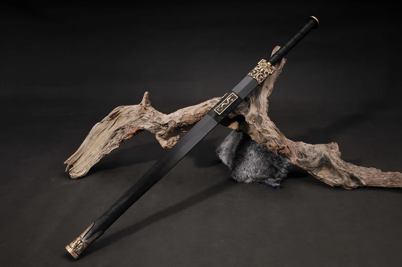 H-качество полностью ручной работы китайский дамасский меч в сложенном виде