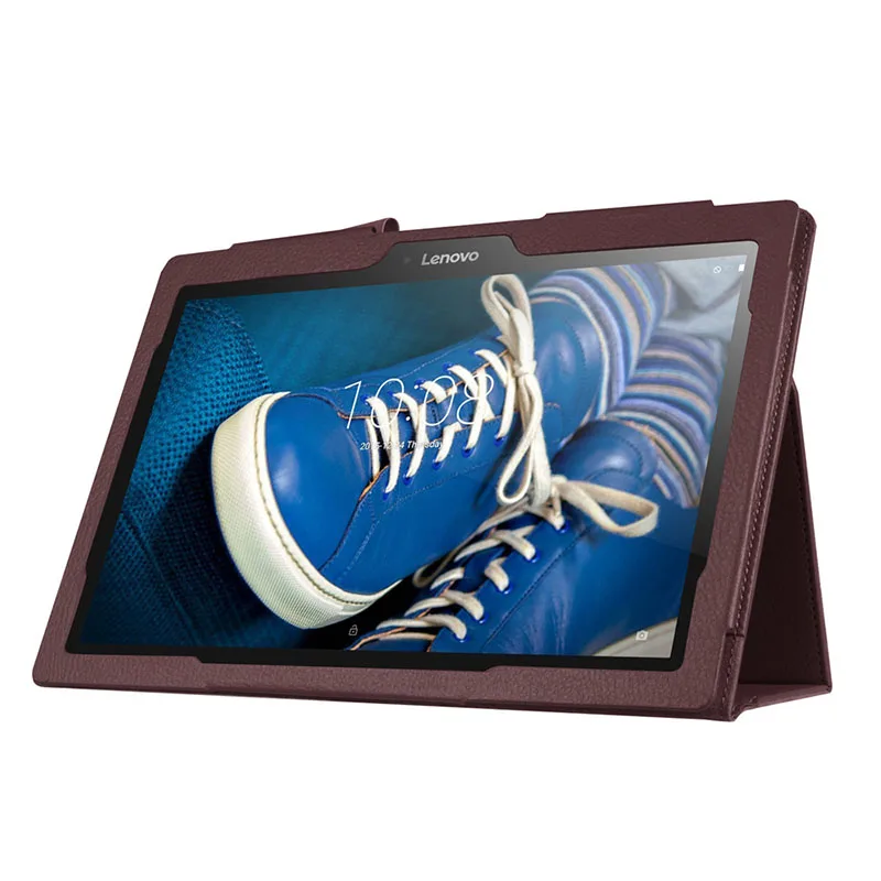 Чехол для планшета Для lenovo TAB 3 10, бизнес-TB-X103F Tab 10 10,", Складной флип-чехол из искусственной кожи, чехол-подставка для lenovo Tab 2 A10-70