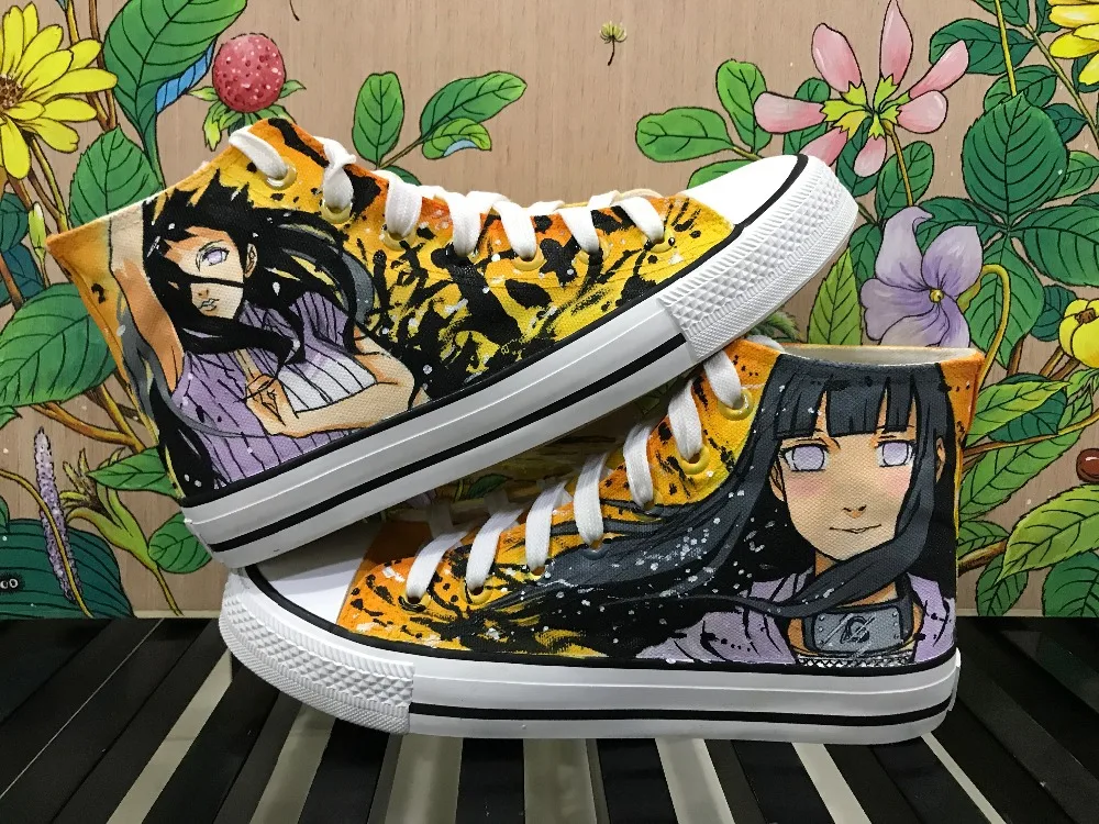 Высокая-Q Мужская Аниме Cos Наруто Uzumaki Naruto Саске 3D пары тапочек холст шнурки для ботинок обувь на подошве