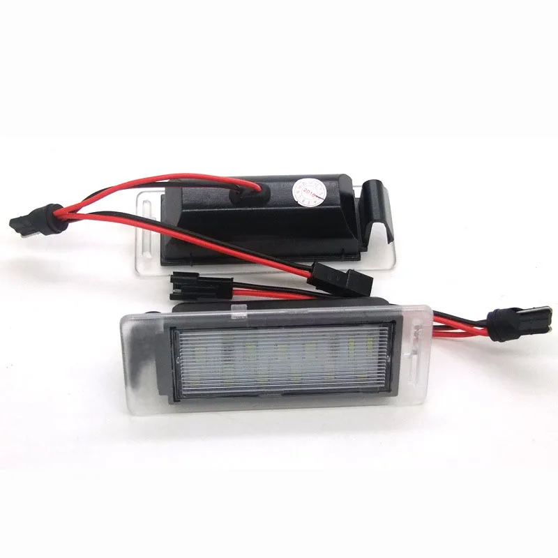 Комплект из 2 предметов 18 SMD СВЕТОДИОДНЫЙ номерной знак светильник лампа