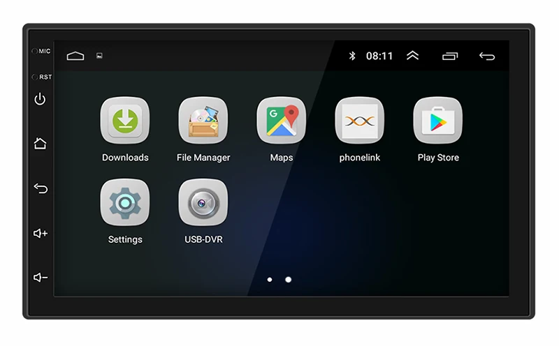 2 Din автомобильное радио GPS Android 8,0 Универсальный мультимедийный видео плеер " 2din автомобильный MP5 плеер GPS навигация WIFI Bluetooth без DVD