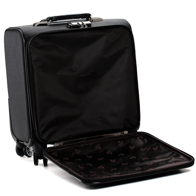 18 дюймов чемоданы на колеса прокатки путешествия Чемодан Для мужчин/Для женщин