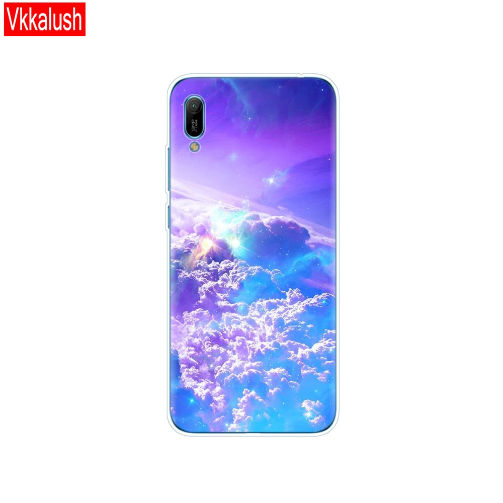 80003 Huawei Y6 чехол huawei Y6 чехол из силикона и ТПУ мягкий чехол для телефона для huawei Y6 MRD-LX1 MRD-LX1F Y 6 Pro Y6 премьер-Чехол - Цвет: 80003
