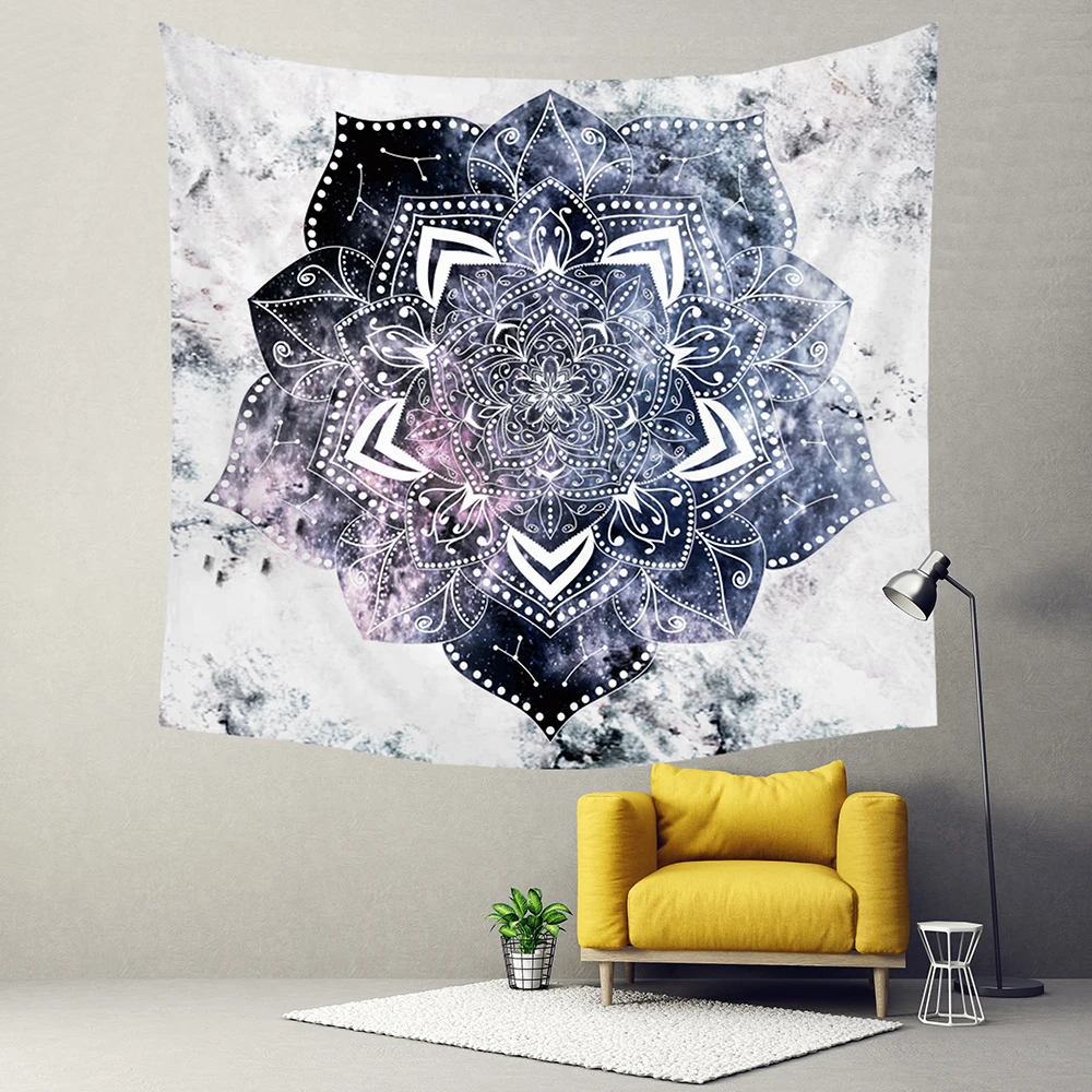 MRL Мандала макраме настенный гобелен богемные украшения для дома Декор занавески