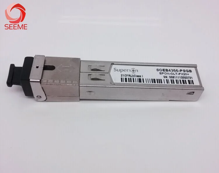 

Superxon SOEB4366-PSGB, Single-module Module, EPON-OLT-PX20+, SFP, 1.25G, TX1490/RX1310nm, 20km