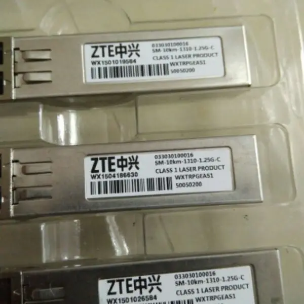 

Оптический модуль ZTE 033030100016 SM-10km-1310-1.2G-C
