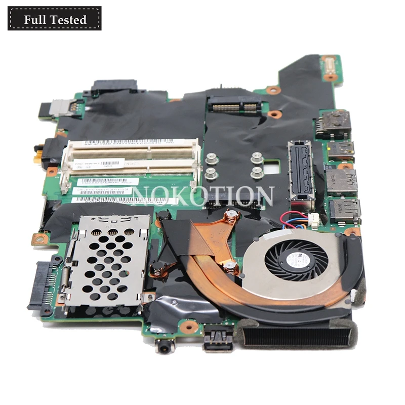 Материнская плата NOKOTION 75Y4122 для ноутбука Lenovo Thinkpad T410I QS57 | Компьютеры и офис