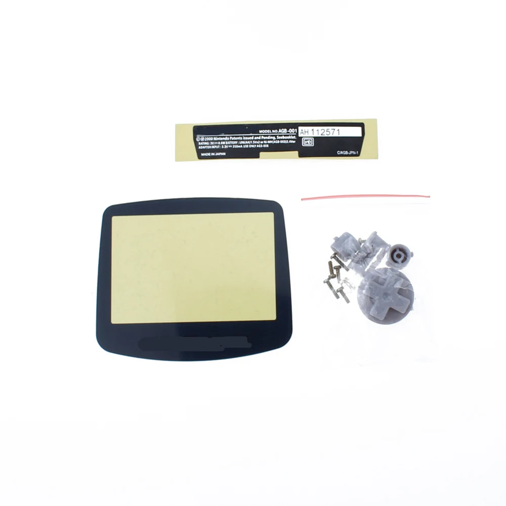 Запасная светящаяся Прозрачная крышка корпуса для NAND GBA корпус чехол Gameboy Advance