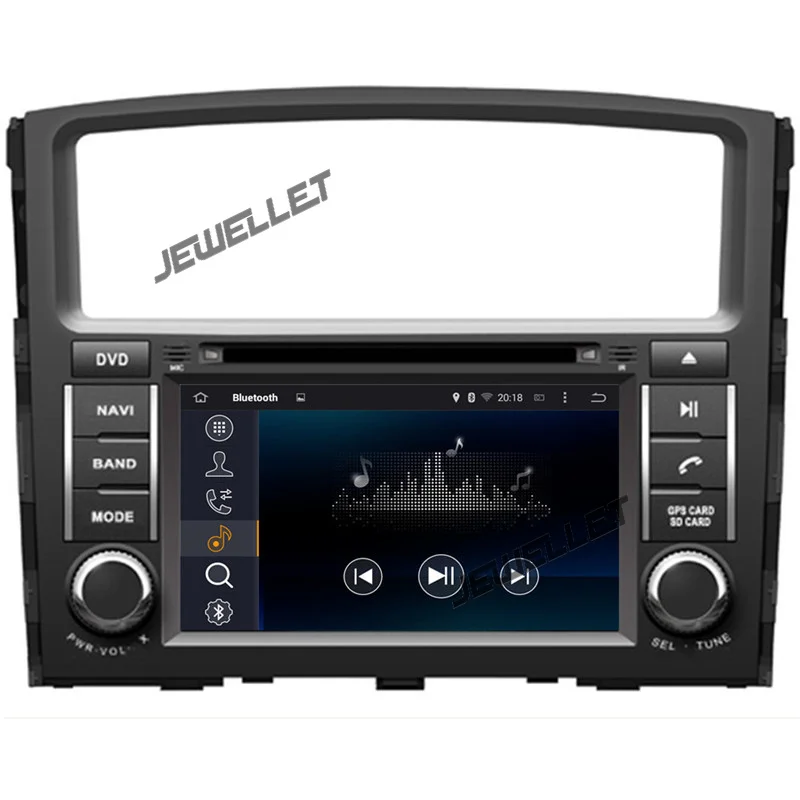 Восьмиядерный IPS экран Android 9 0 автомобильный DVD GPS Радио Навигация для Mitsubishi Pajero