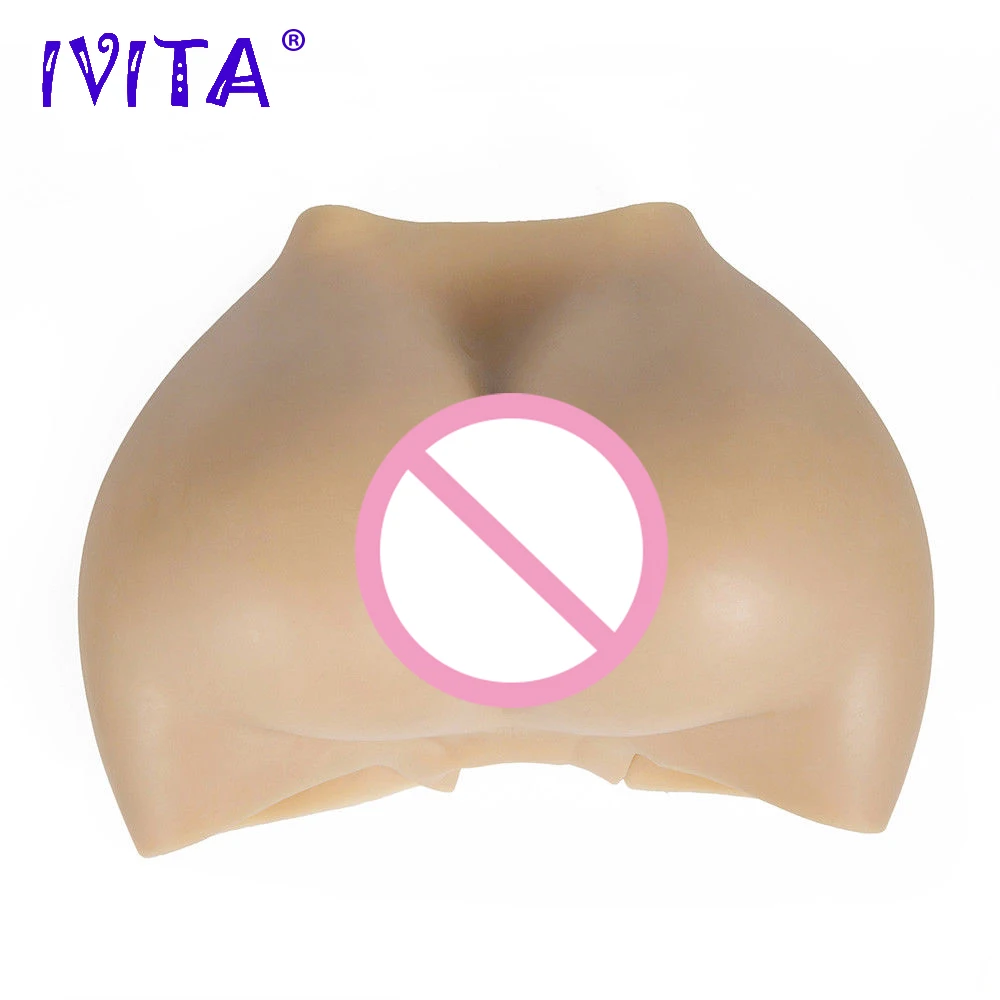 Силиконовые трусики IVITA искусственная вагина усилитель бедер Crossdresser для