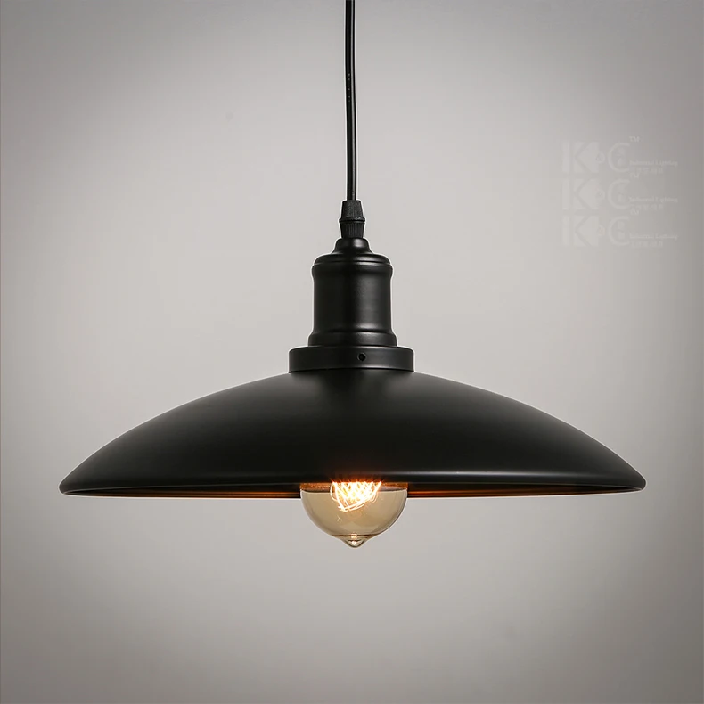 Offerte Nordic Style Industrial Pendente Illuminazione Contratta Stile Loft Vintage Luce Del Pendente Battuto Ferro Edison Bar Art Deco Di Illuminazione