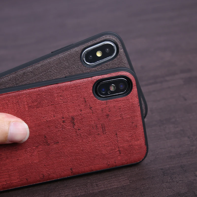 2 шт. недорогой телефон чехлы для iPhone X Xs Max крышка текстура древесины