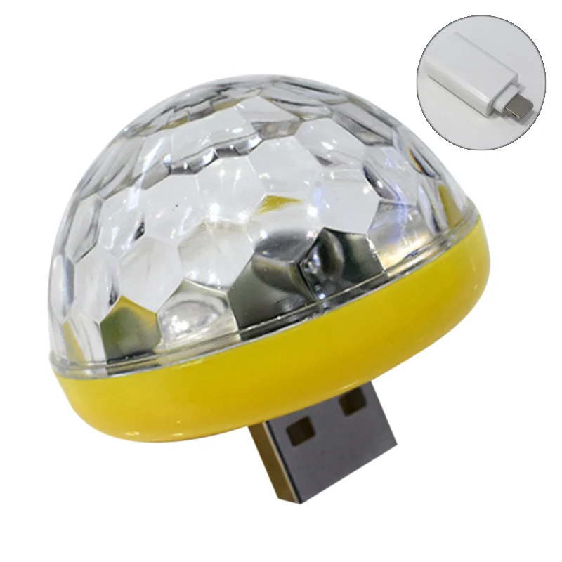 Светодиодный вечерние USB Atmospheres светильник DJ мини цветная музыкальная звуковая