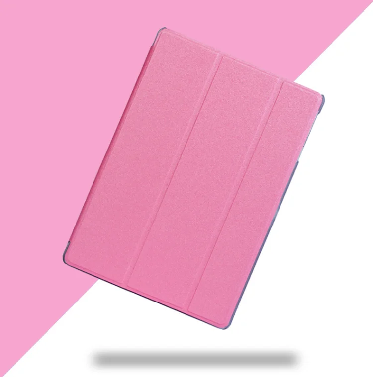 pink Ультратонкий Модный чехол из искусственной кожи для Teclast T10 T20 10," защитный чехол для планшетного ПК+ пленка для экрана+ стилус в подарок - Цвет: pink