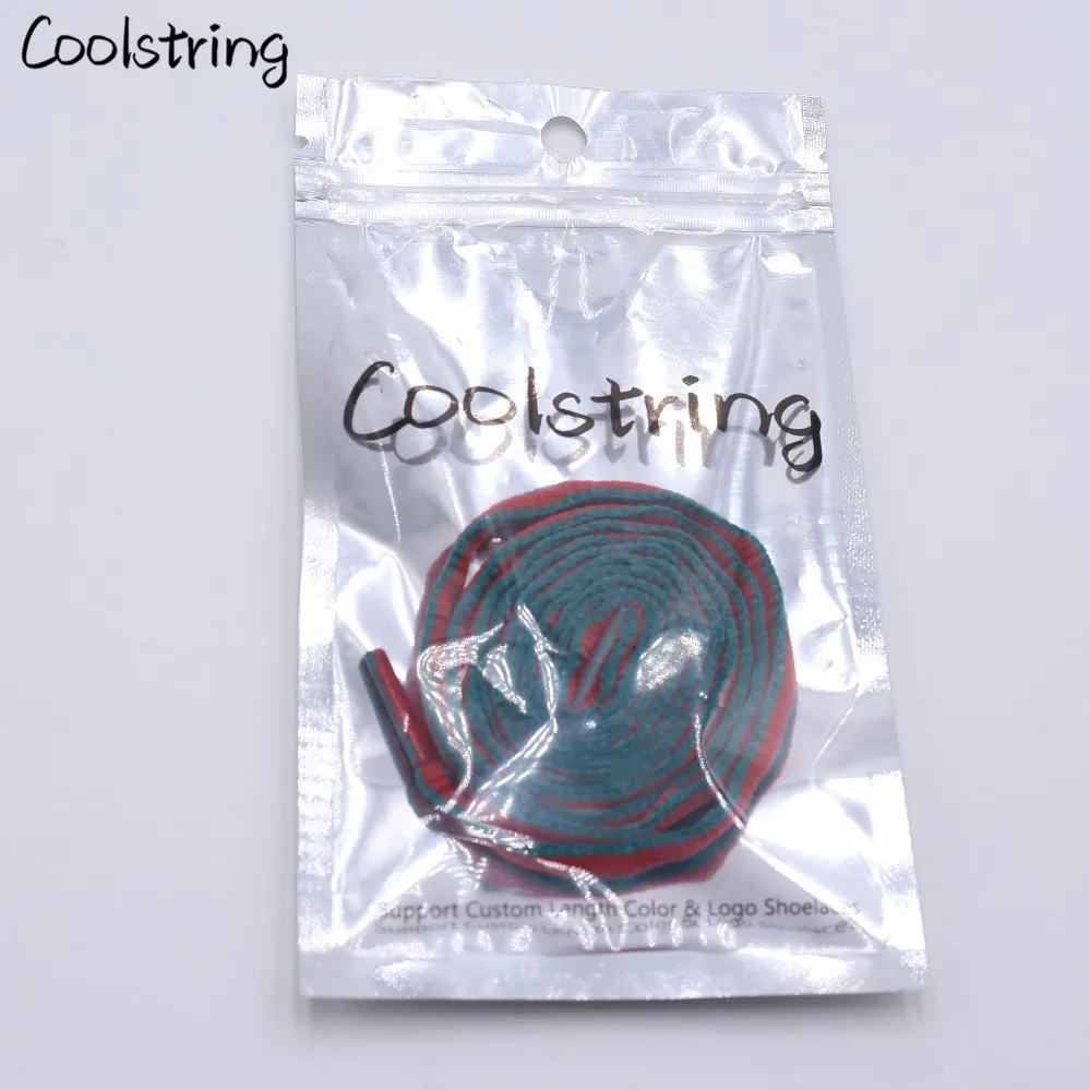 Coolstring 6 мм овальные пластиковые наконечники двухцветные шнурки зеленый красный полиэстер шнурки полукруглые спортивные шнурки для парусиновых кроссовок