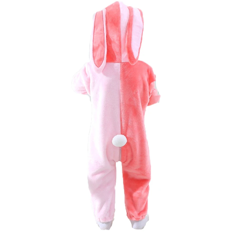 

Baby Game Role Pajamas Clothing Newborn Infant Onesie Rabbit Costume Outfit Hooded OnePiece Jumpsuit Winter Sleepwear Boys Girls