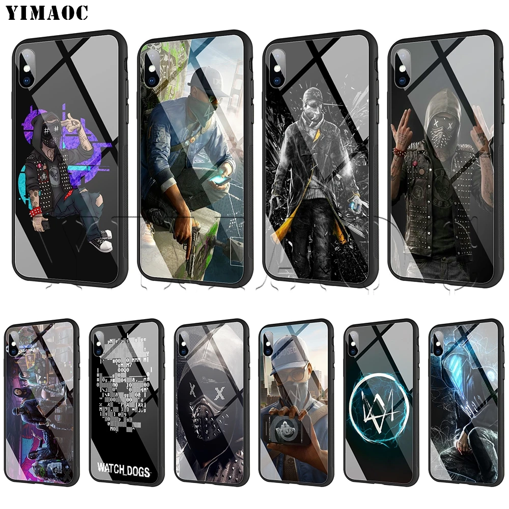 Чехол YIMAOC из закаленного стекла для iPhone 11 Pro XS MAX XR X 8 7 6 6S Plus|Бамперы| |
