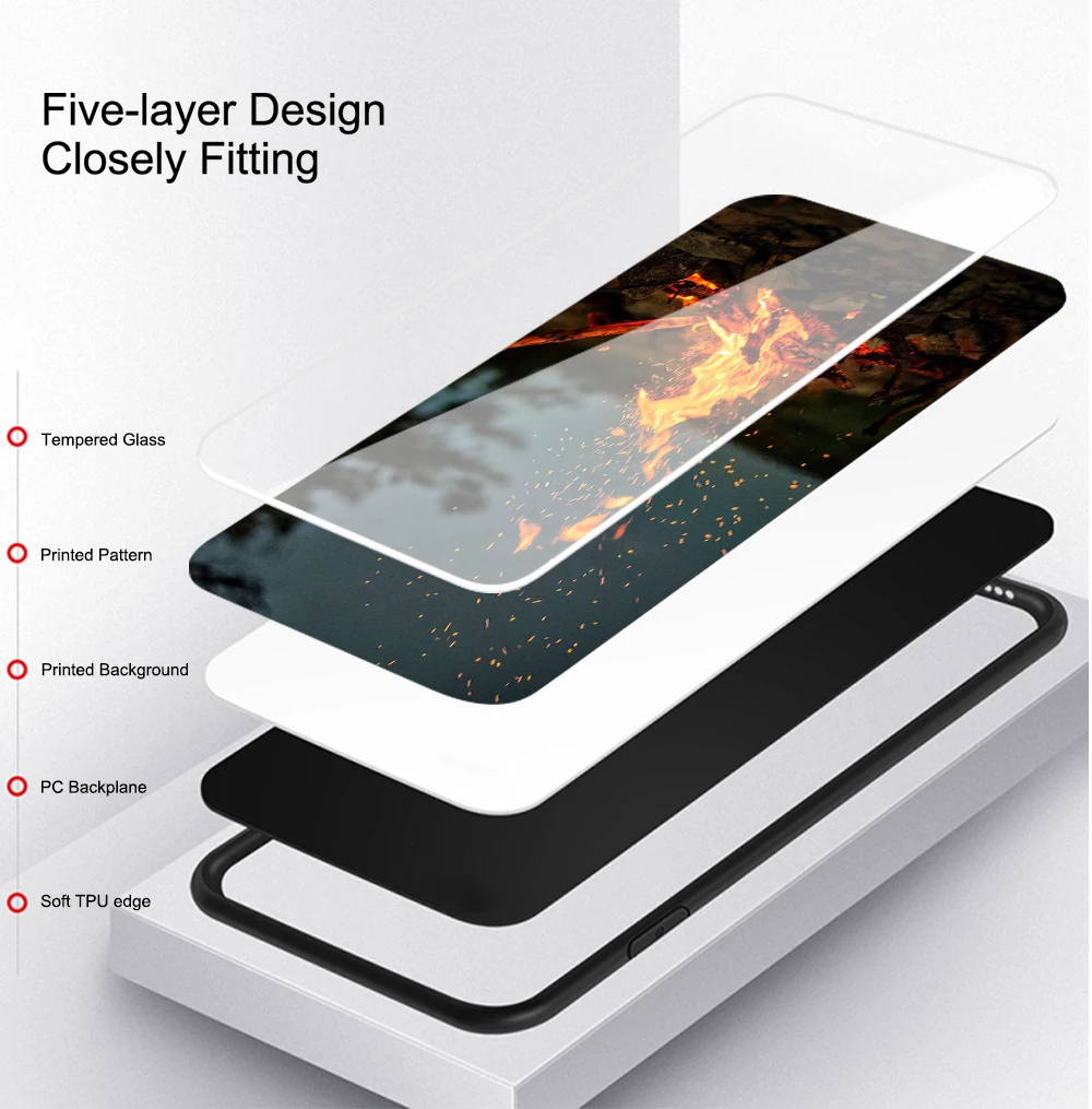 FinderCase XS MAX чехол для закаленное стекло для iPhone Радуга закат Кошка Луна iPhone XR MAX 6 6 S 8 7 plus X