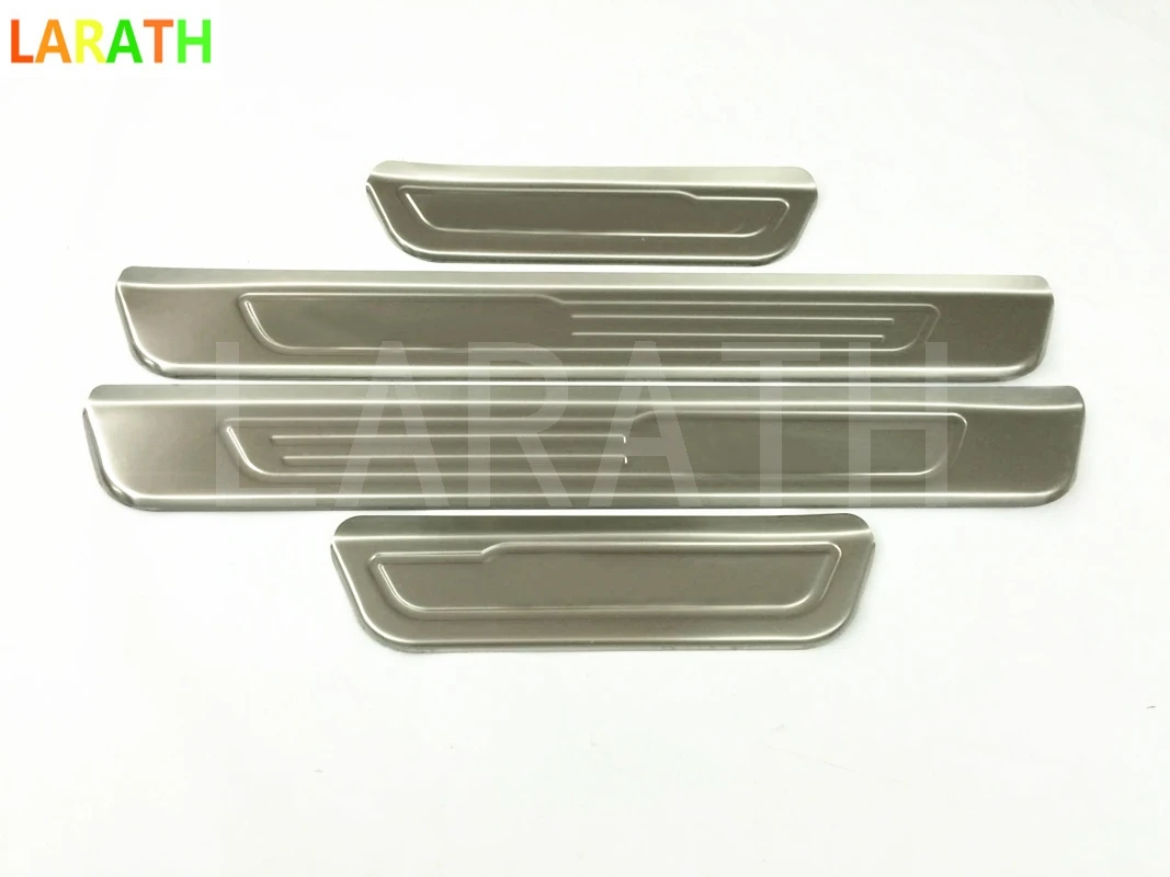 Высокое качество для Hyundai Tucson 2015 2016 2017 2018 нержавеющая сталь внутри внешняя