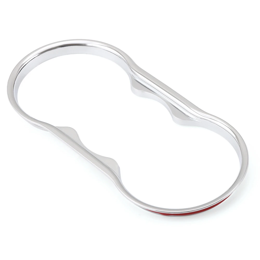 Декоративная крышка для автомобильного стакана воды ABS хромированная отделка