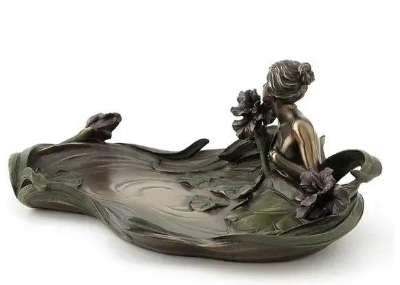 Голова декоративного искусства голова оленя Anovo серия холодного литья медная