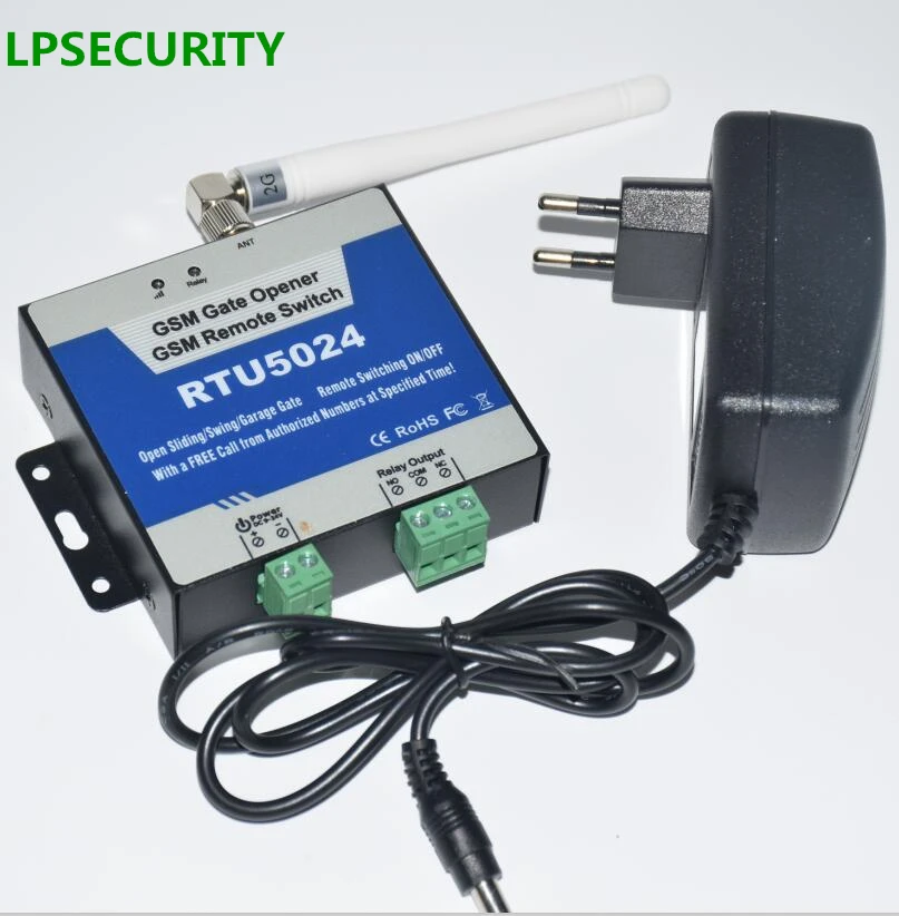 Пульт дистанционного управления для ворот гаража LPSECURITY GSM контроллер