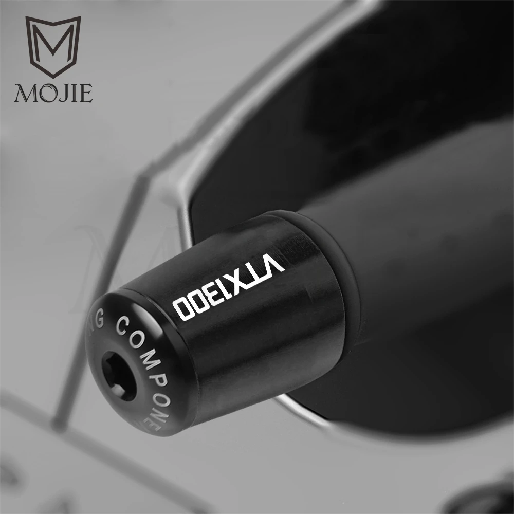 Motorcycle Accessories 7/8&quot 22MM Handlebar Hand Grips Handle Bar End Cap For Honda VTX1300 VTX 1300 C Retro 2003-2010 2004 2005 |