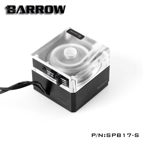 Курган SPB17-S, 17 Вт насосы с ШИМ, LRC 1,0 12 v, серия DDC, металлический корпус, ручной и ШИМ скорость курган водяного охлаждения