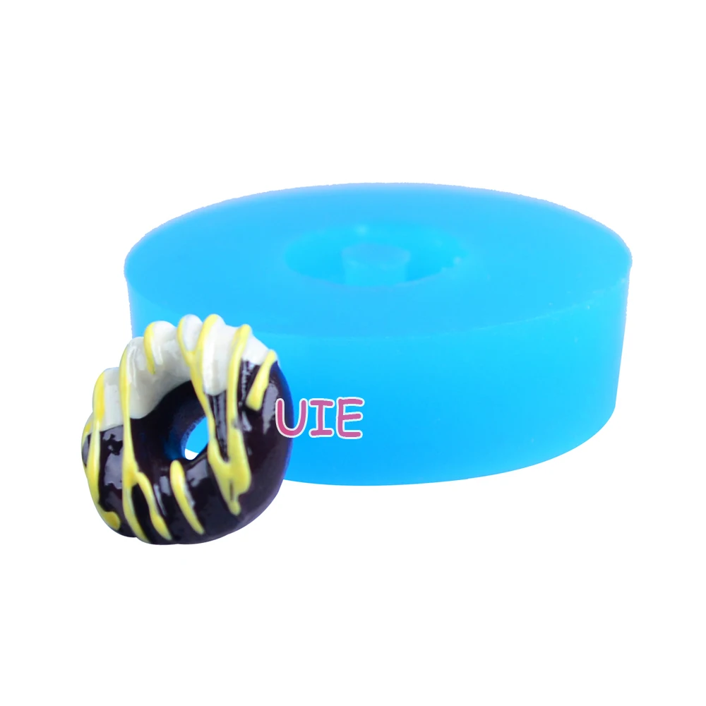 Милый силиконовый пончик TYL040U в виде пончика гибкая Форма Sugarcraft формы для