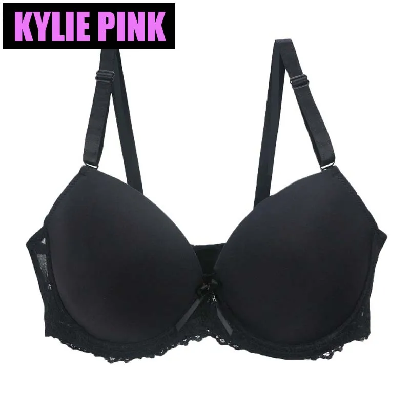 KYLIE/розовый 6 цветов, 6 шт./партия, большой бюстгальтер для женщин и девочек, большие размеры, сексуальные бюстгальтеры пуш-ап, нижнее белье, женское нижнее белье, бюстгальтеры на бретелях