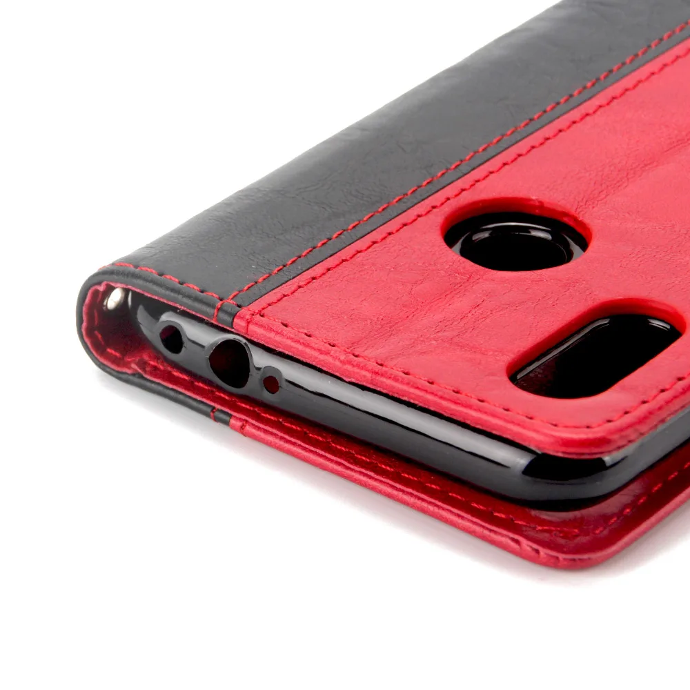 Роскошный чехол-книжка из искусственной кожи для Redmi Note 7 8 Leathe Lether чехол