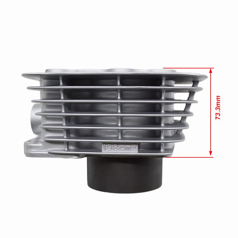 High Quality Motorcycle Cylinder Kit 67mm Bore 198CM3 For Zongshen CG200 CG 200 Air-cooled Engine Spare Parts | Автомобили и