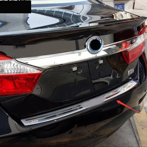 Автомобильный Стайлинг для 2012 2015 toyota camry из нержавеющей стали защита багажника
